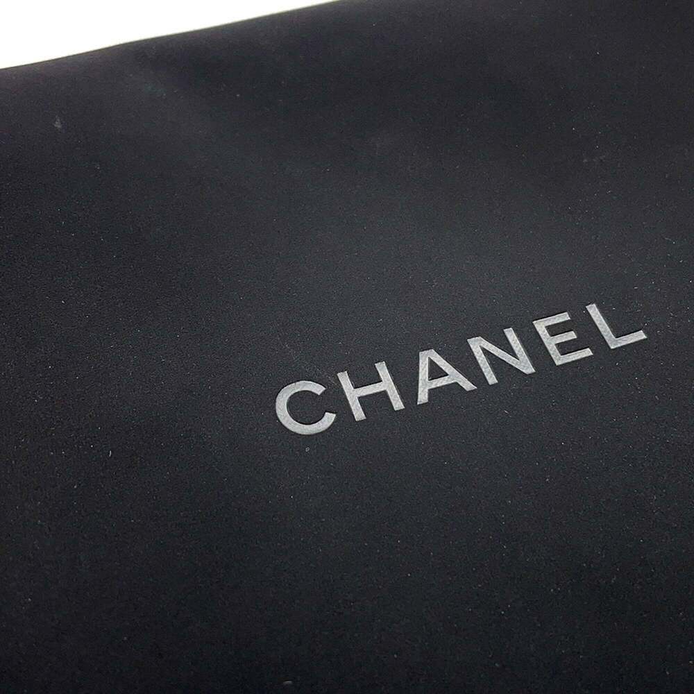 CHANEL Black Leather Logo Wallet - Picture 11 of 14
